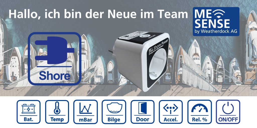 Neu im ME SENSE Produktportfolio: Der ME SENSE Landstrom Sensor gibt Ihnen über die App Auskunft darüber, ob Landstrom verfügbar ist oder nicht. Mehr auf easyais.com/me-sense/lands…
#boatmonitoring #sensoren #boatsafety #weatherdock #mesense