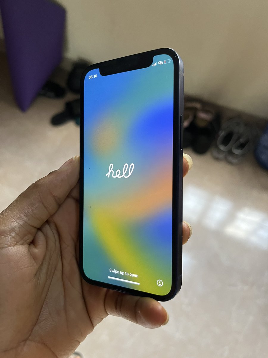Damilola_Olaa's tweet photo. Used iPhone 12 Mini for sale. 
128GB || Blue
81% battery capacity 
No cracks on screen or back
Charger included
Selling because I got another phone
Delivery within Lagos pls
N220,000
DM if interested 
Don’t DM for just mere inquiries pls. https://t.co/hhj8u1916O