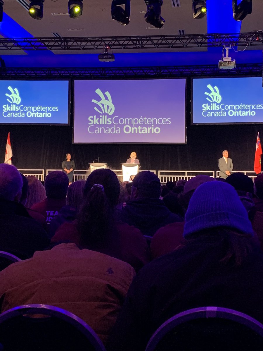 What a great learning opportunity for counsellors who attended the @SkillsOntaro Guidance Conference and Competition.  Congratulations to all of the <a href="/OttCatholicSB/">Ottawa Catholic School Board</a> competitors!  We will continue to promote the skilled trades a FIRST choice career!