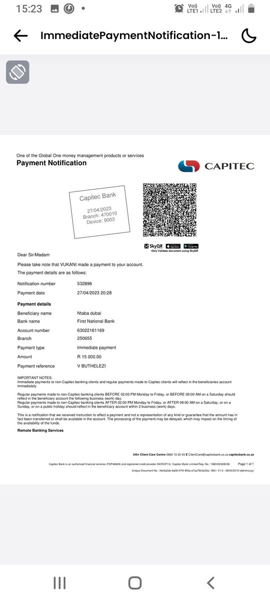 lethudjCatC's tweet photo. Here is a proof of payment. https://t.co/GgEhtLio1s