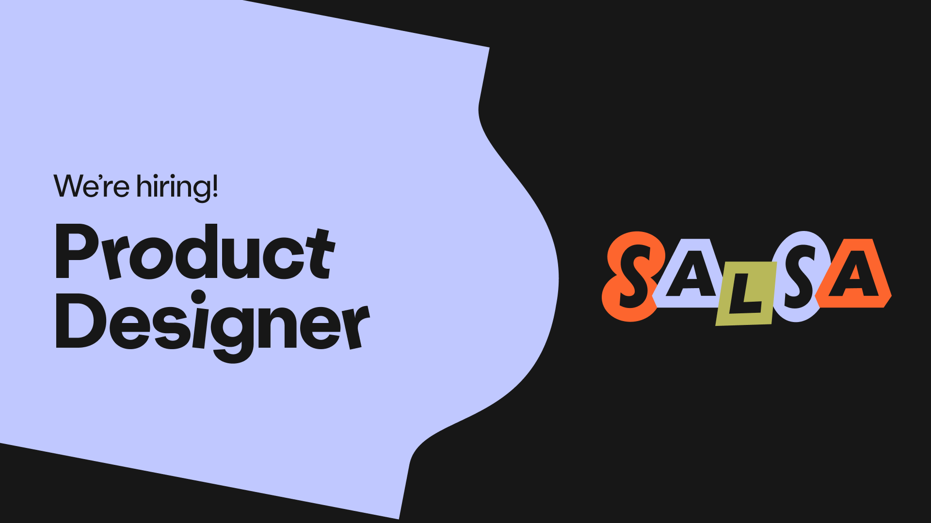 Salsa (hiring a designer!) (salsadotme) / Twitter
