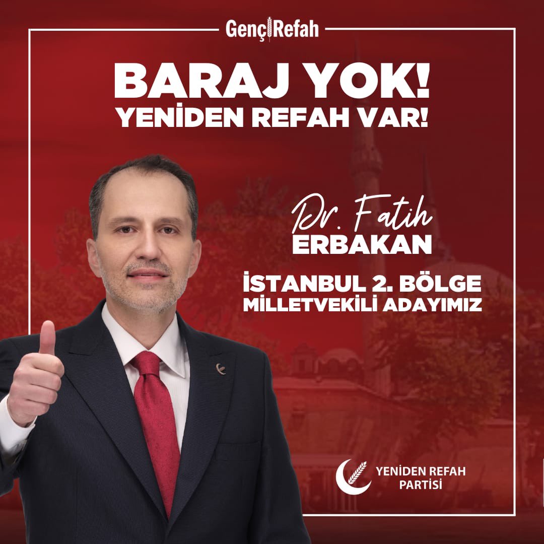 Meclis’te ERBAKAN olması demek,
6700 Anaokuluna en az 30.000 Okul Öncesi Öğretmen atanması demek