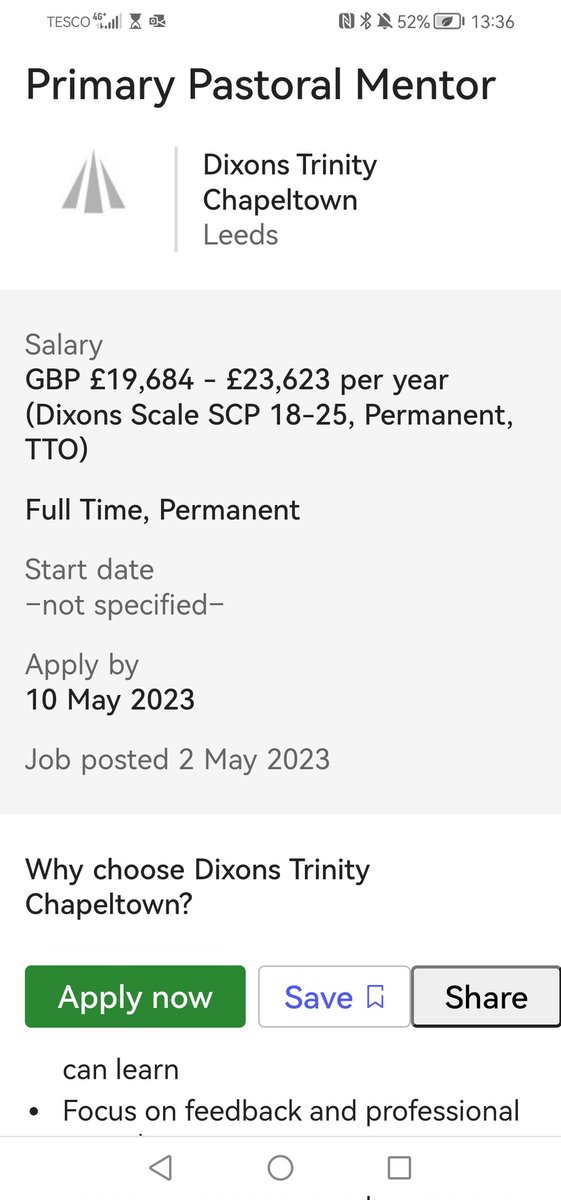 📣JOB ALERT📣

Apply online or feel free to get in touch for more information. 😊

Feel free to share.