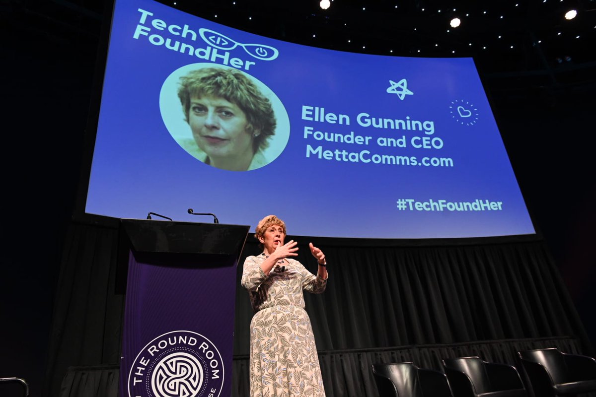 ThePRTrainingA1's tweet photo. Our CEO Ellen Gunning pictured on stage speaking at the TechFoundHer 2023 Bootcamp conference.

Ellen spoke about our sister organisation Mettacomms - a data analytics tool predicting insights into several different industries.

Photo credit: Emilia Krysztofiak ©️

#TechFoundHer https://t.co/qB2NLdLkFJ