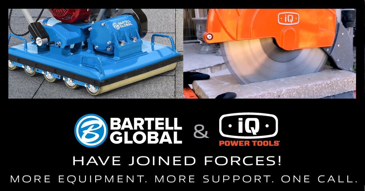 We are thrilled to announce that IQ Power Tools' entire product line is now offered exclusively through Bartell Global (effective June 1, 2023)!