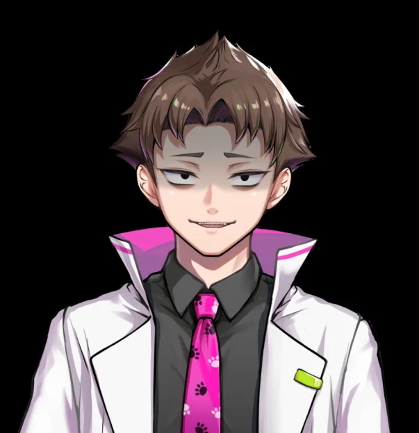 ハヤトさん()のLive2Dモデル イラスト担当しました!! ゲス顔オプションなどもバッチリ搭載  #ハヤトの野望