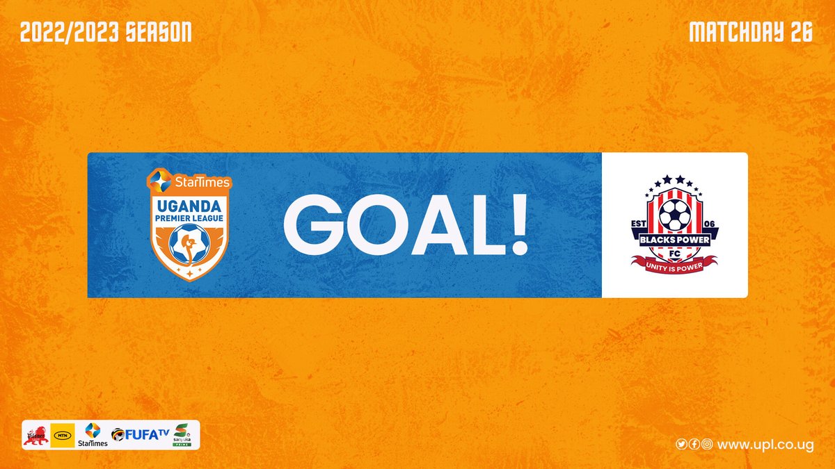 UPL's tweet photo. GOAL! Blacks Power FC (Dicken Okwir)

24' Blacks Power FC 1-1 URA FC

#StarTimesUPL | #BPRURA https://t.co/WcV1DfSHNb