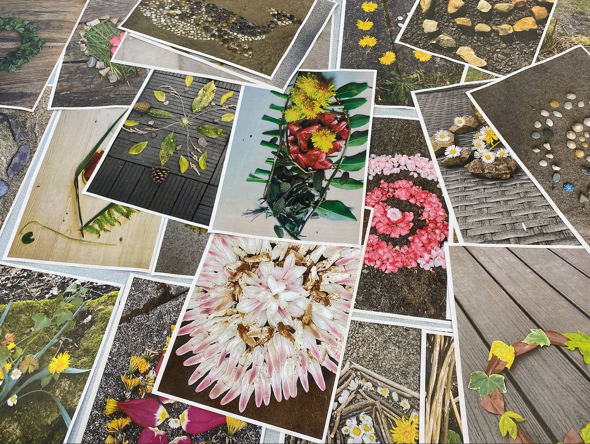 Year 7 have had great fun over Easter creating Andy Goldsworthy responses! Very impressed 👏