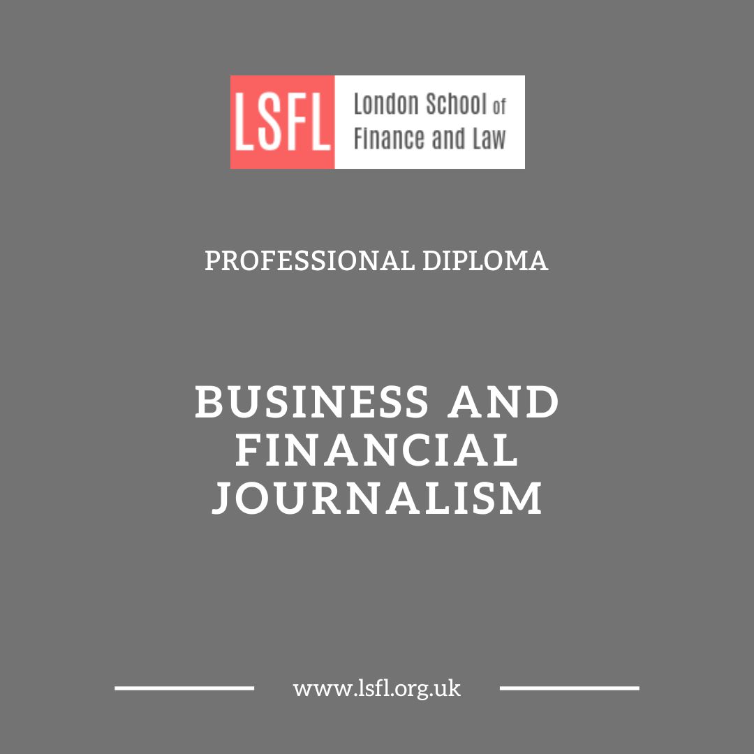 Study "Business and Financial Journalism" to gain knowledge and skills to cover issues in #business #management, #economics, #finance, #investment, #accounting or #taxation.
Learn more about the diploma: courses.lsfl.org.uk/professional-d…
#WorldPressFreedomDay #Journalism #UK <a href="/LSFL_ProfDev/">London School of Finance and Law</a>