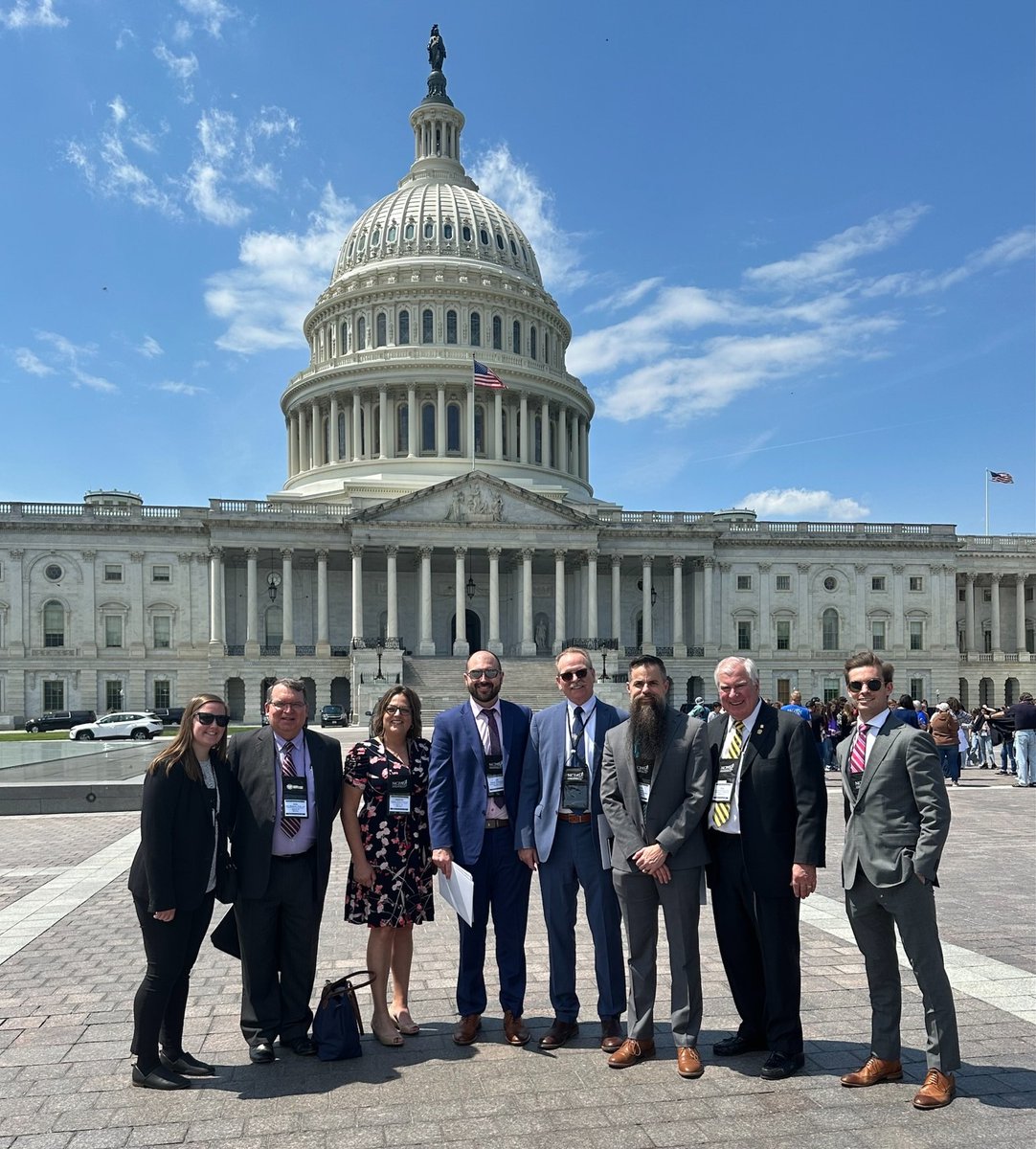 An Iowa delegation was recently at #NCPAontheHill advocating for the pharmacy profession.

L to R: Caitlin Rohrbaugh, Don McGuire, Kristen Jones, Joe Greenwood, Matt Osterhaus, Brett Barker, Bob Greenwood, and Seth Brown