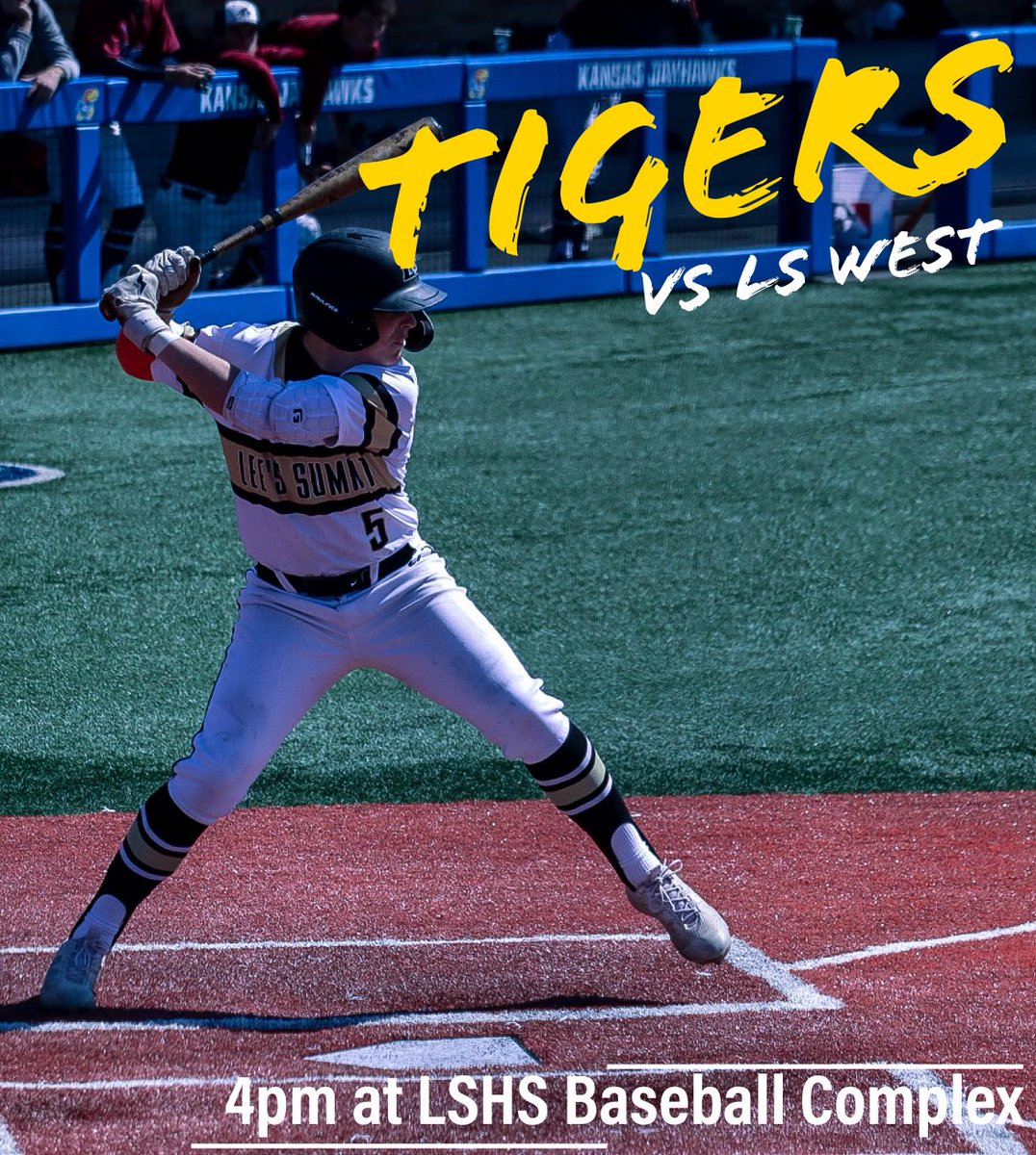 Tigers take on crosstown rival Lee’s Summit West. Today at 4pm.