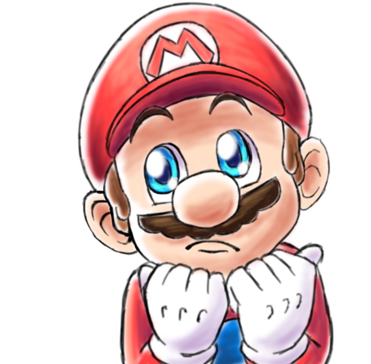 マリオ 「⠀  ⢠⡏⠀⠀⠳⡄⠀⠀⠀⠀     ⣀⣀⣀     ⠀⠀ ⢸⠃⠀⠀⠀⢿⠀⠀⠀⠀ 」|マリ⭐️ドラのイラスト