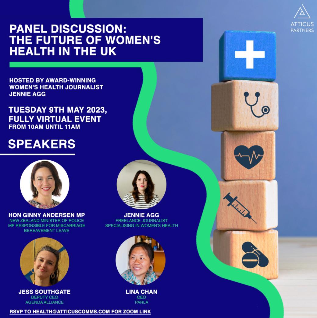 AtticusPartners's tweet photo. Join us for a panel discussion on The Future of Women's Health, hosted by award-winning women's health journalist @jenniferagg!

Nearly 1yr on from the Women's Health Strategy this event offers opportunity to hear from experts about what the future of women's health looks like. https://t.co/AsO7IZMGst