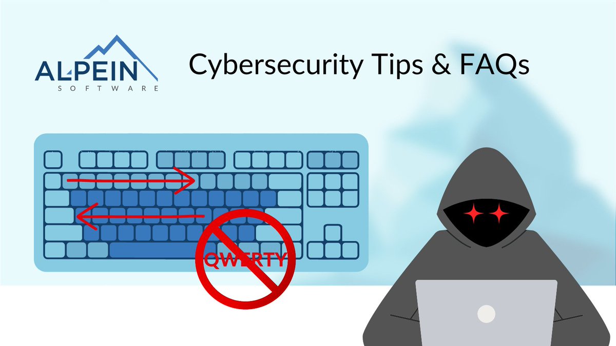 ALPEIN_Software's tweet image. Do not use keyboard key lines a-la 123456 or qwerty etc. ⛔️
Even if they are very long like “qwertyuiopasdfghjkl”, they will be easily guessed.
You also shouldn’t use overly simple #password patterns: ...
#cybersecuritybasic