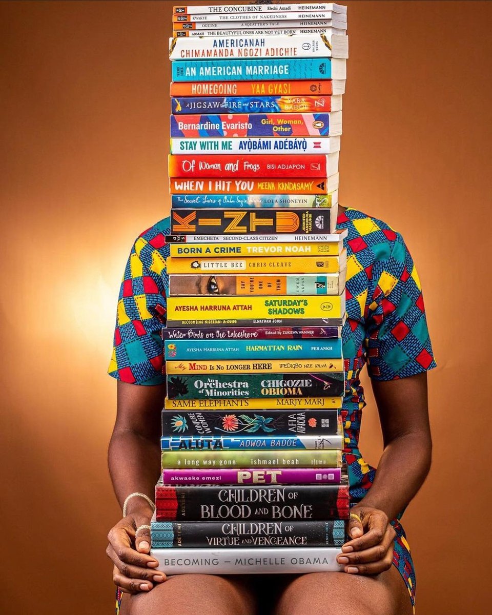 #BlackLiterature We love a good book stack! 😍🔥•How many of these books are on your #TBR list? 📚 •(Wanna be featured on our page? Tag us in your pics😊)•Source: @bookish.abena •#thebookjoint #blackpeopleread #writer #poet #poetry #blackauthor #blackauthors #blackauthors