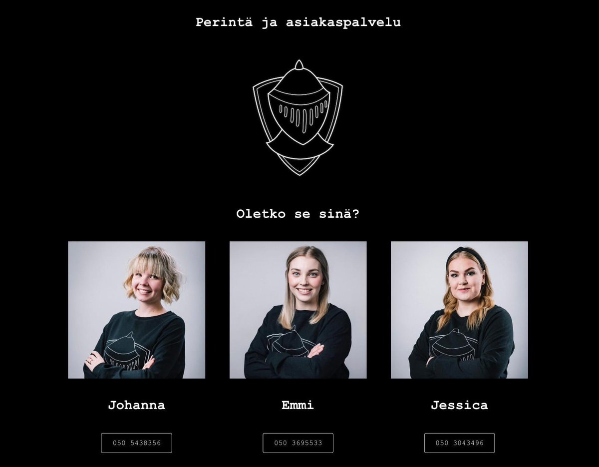 Oletko sinä uusi Ritarimme?

Haemme Seinäjoelle kahta perintäkäsittelijää toistaiseksi voimassaoleviin työsuhteisiin.
Lisätietoa Linkedinissämme: linkedin.com/posts/perint%C…

#rekrytointi #asiakaspalvelu #seinäjoki #avointyöpaikka #työtätarjolla #oleritari