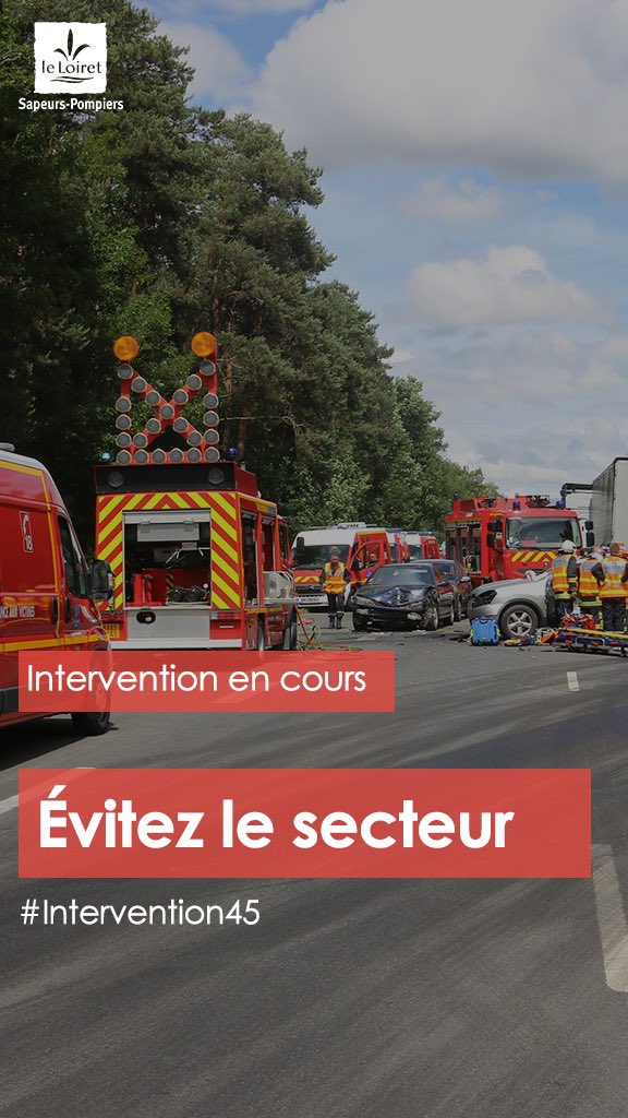 Pompiers du Loiret tweet media