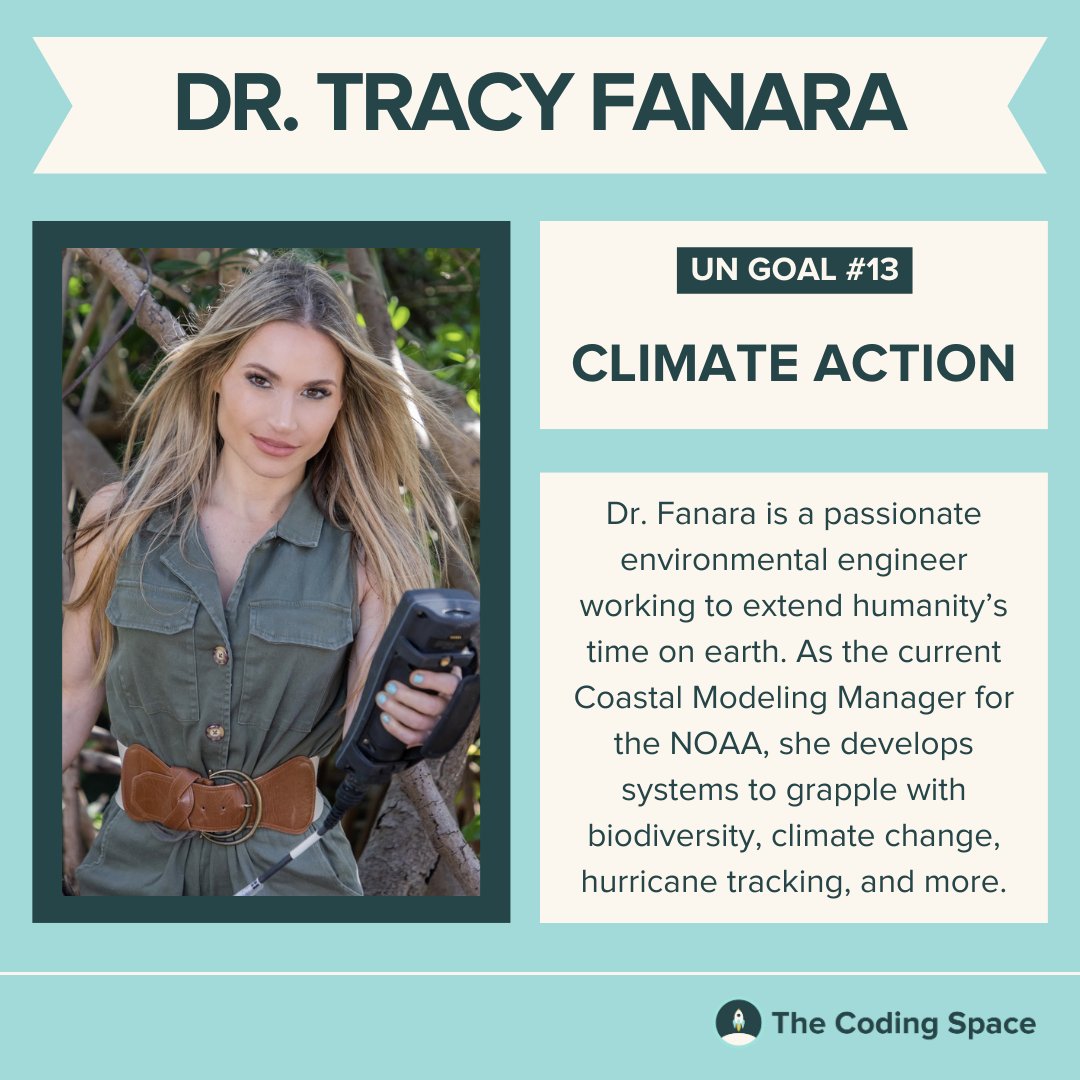 thecodingspace's tweet image. 💻🌎 Hit a creative rut in your #Code4Change project? We’ve got a dose of inspiration for you! Meet 4 women building a better world RIGHT NOW — and using science and tech to do it!
#TheCodingSpace #CodingForBeginners #KidsWhoCode #CodingIsFun #CodingIsLife #Coder #C4C