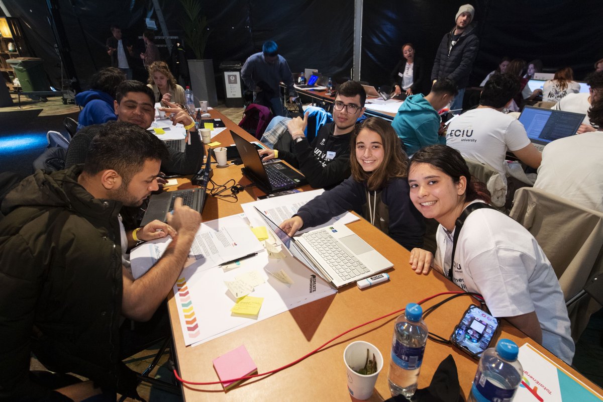 🟡 This week hundreds of students are meeting at #CreateTomorrow: one of the largest student Think Tanks in the world.
🔵 More than 50 students from 12 ECIU members are joining the event as #ECIUuniversity team. 

@UTwente
#europeanuniversities #CofundedbyEU
Photo: Frans Nikkels.