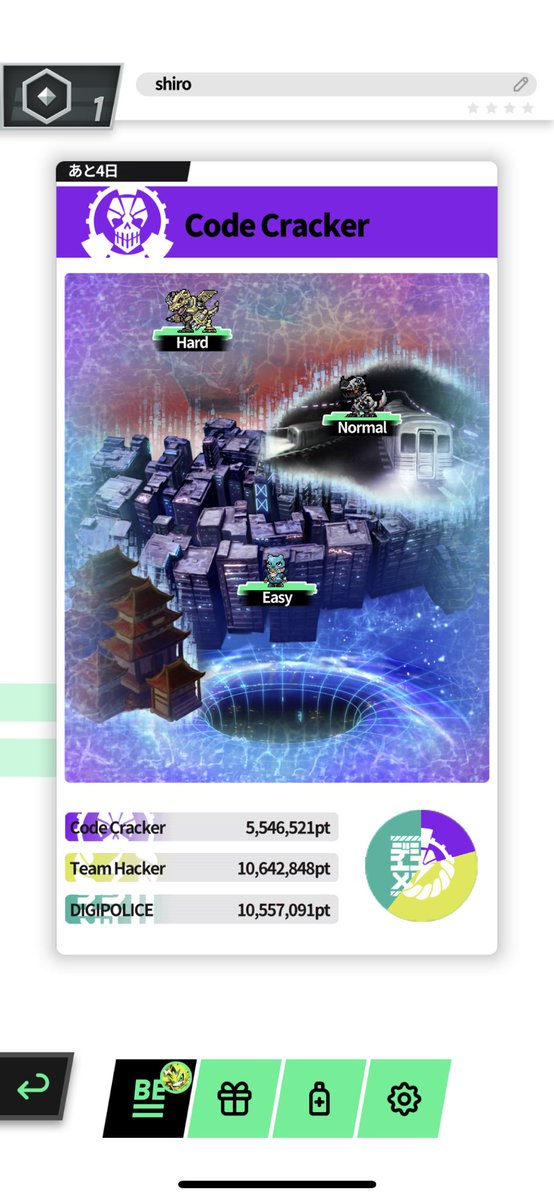 shiro_89mon's tweet image. きっついな〜 #バイタルブレス
#CodeCracker