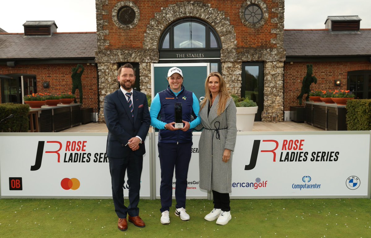 This means the world 🏆

To all those who have helped and supported me to get my first professional win, I can’t thank you enough. 

Most importantly, <a href="/katevrose/">Kate Rose</a> and <a href="/justinprose99/">Justin Rose</a> thank you for everything you do in giving us these opportunities. 

<a href="/RoseLadiesGolf/">Rose Ladies Golf</a>