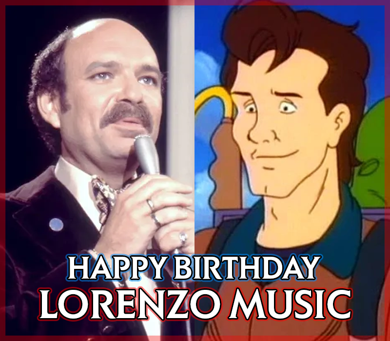 GBNewsdotcom's tweet photo. Remembering Lorenzo Music on what would've been his 86th birthday. The original voice of Garfield, Music played Peter Venkman in the first two seasons of The Real Ghostbusters. https://t.co/uUr3dKL4zC