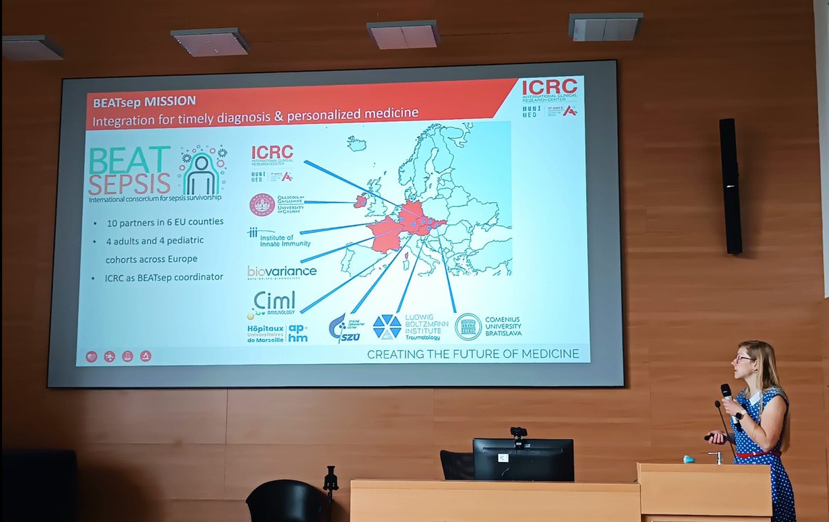 Our @BEATsepsis mission - presented by
@HortovaMarcela in #CYIMIXER within #DayofImmunology 🥳. Great thanks @CYImmunologists! #sepsis
@FricLab @bernardo647 @RafaJArguello @osuchm @FNUSA_ICRC @Science_MEDMUNI @IIIBonn @biovariance @CIML_Immunology  @lbitrauma @aphm_actu @szupraha