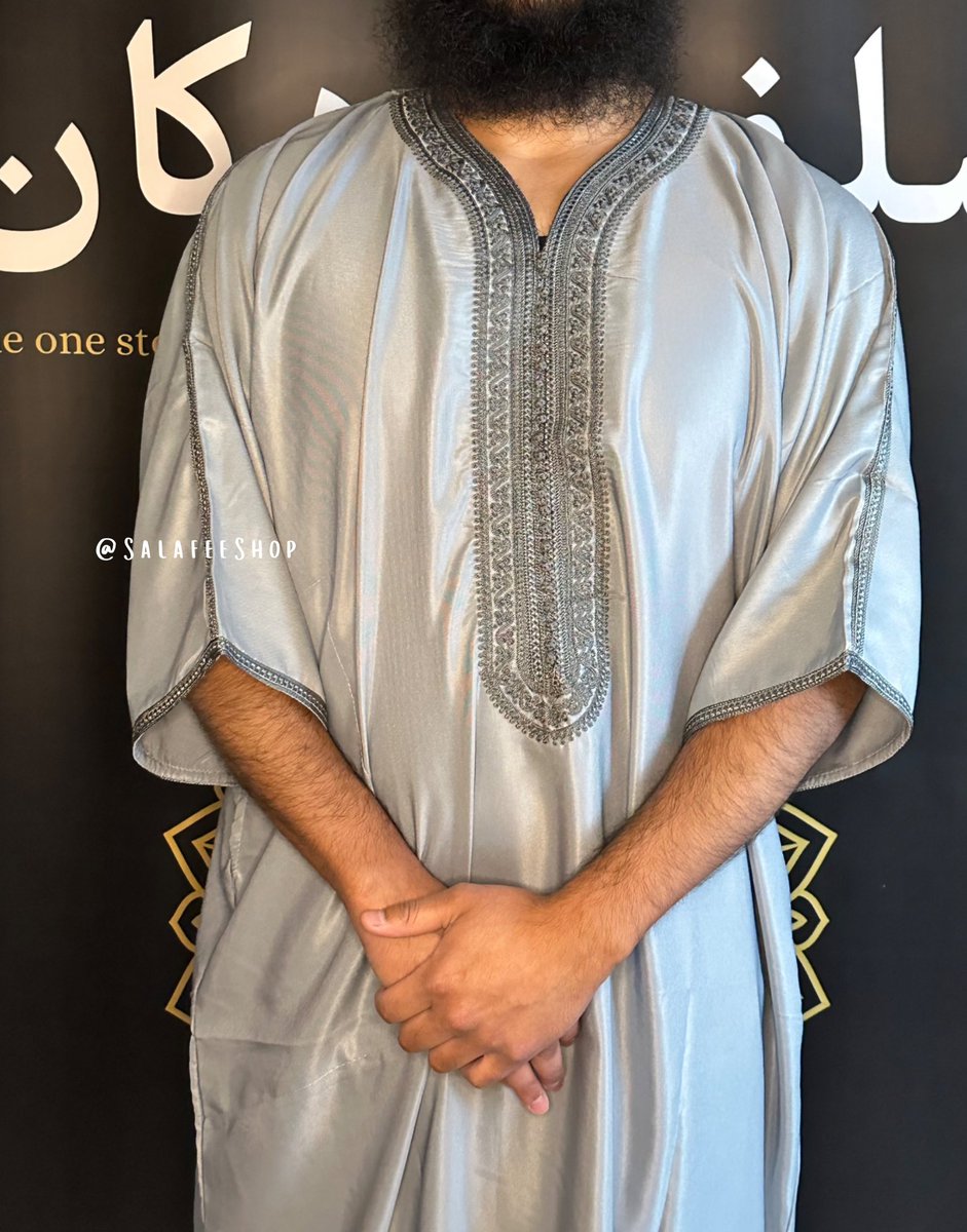 salafeeshop's tweet photo. Premium Collection 2 Adults Moroccan Thobes Available https://t.co/3lXk5Lvs5v