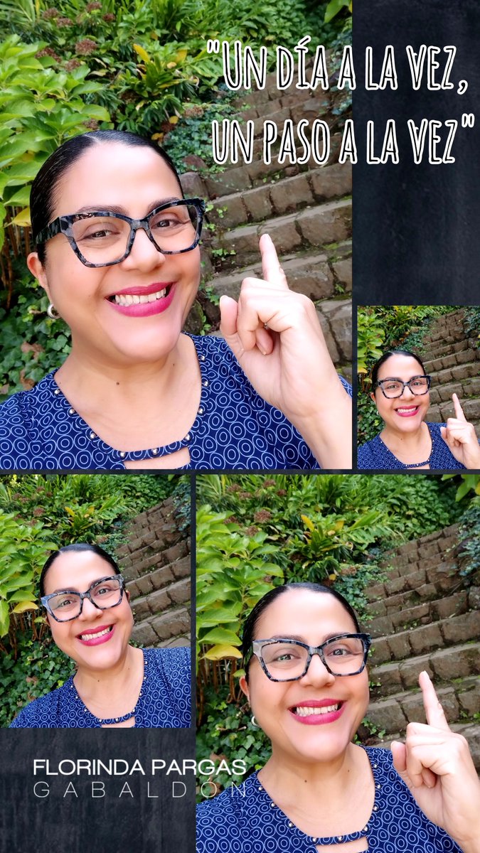 florindapargas's tweet photo. ¿Cómo abordar los grandes #desafíos que se presentan cada día, sin que la #ansiedad y obstáculos nos desborden? 
Un día a la vez, un paso a la vez, asumiendo el cambio y la transformación con equilibrio y coherencia. 
https://t.co/VAfk41cF9l https://t.co/7APSXM7Q4b