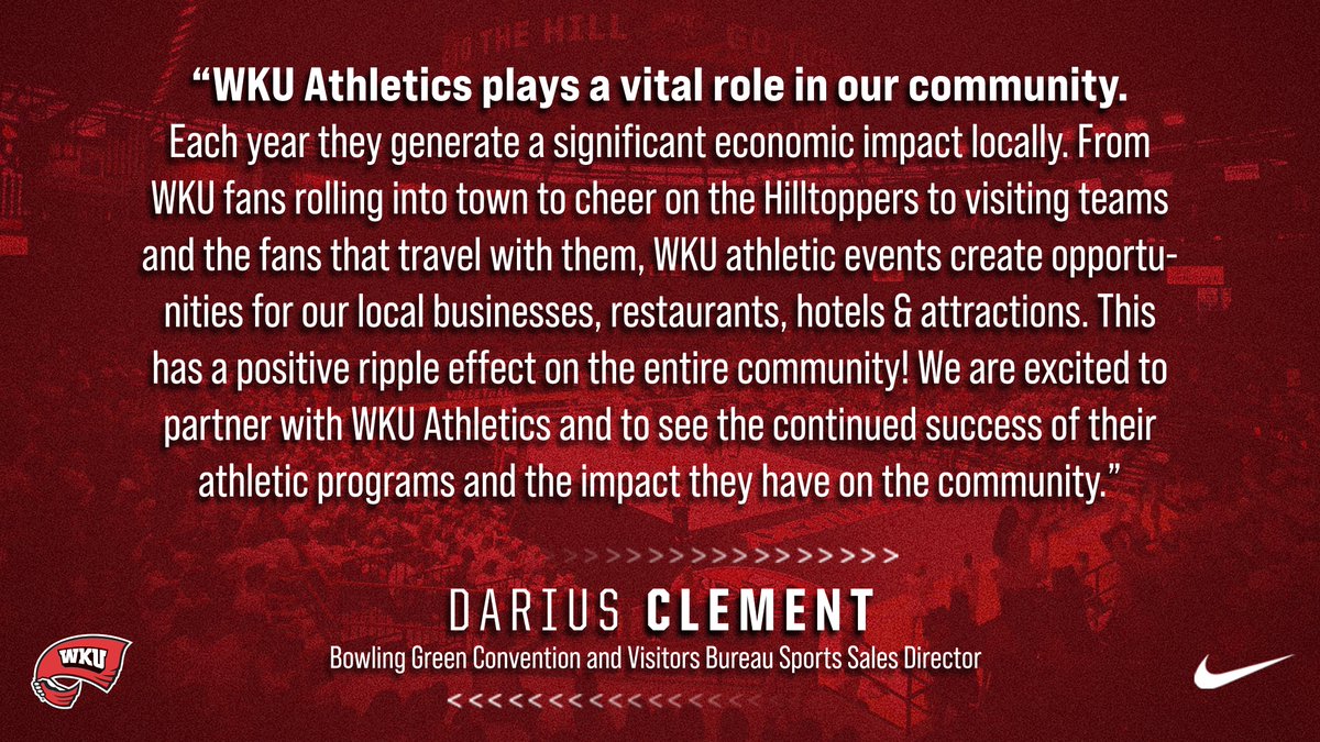 Our sports reach beyond the Avenue of Champions and WKU's campus, creating a significant impact in our local community. #GoTops 

📝 | goto.ps/421pa57