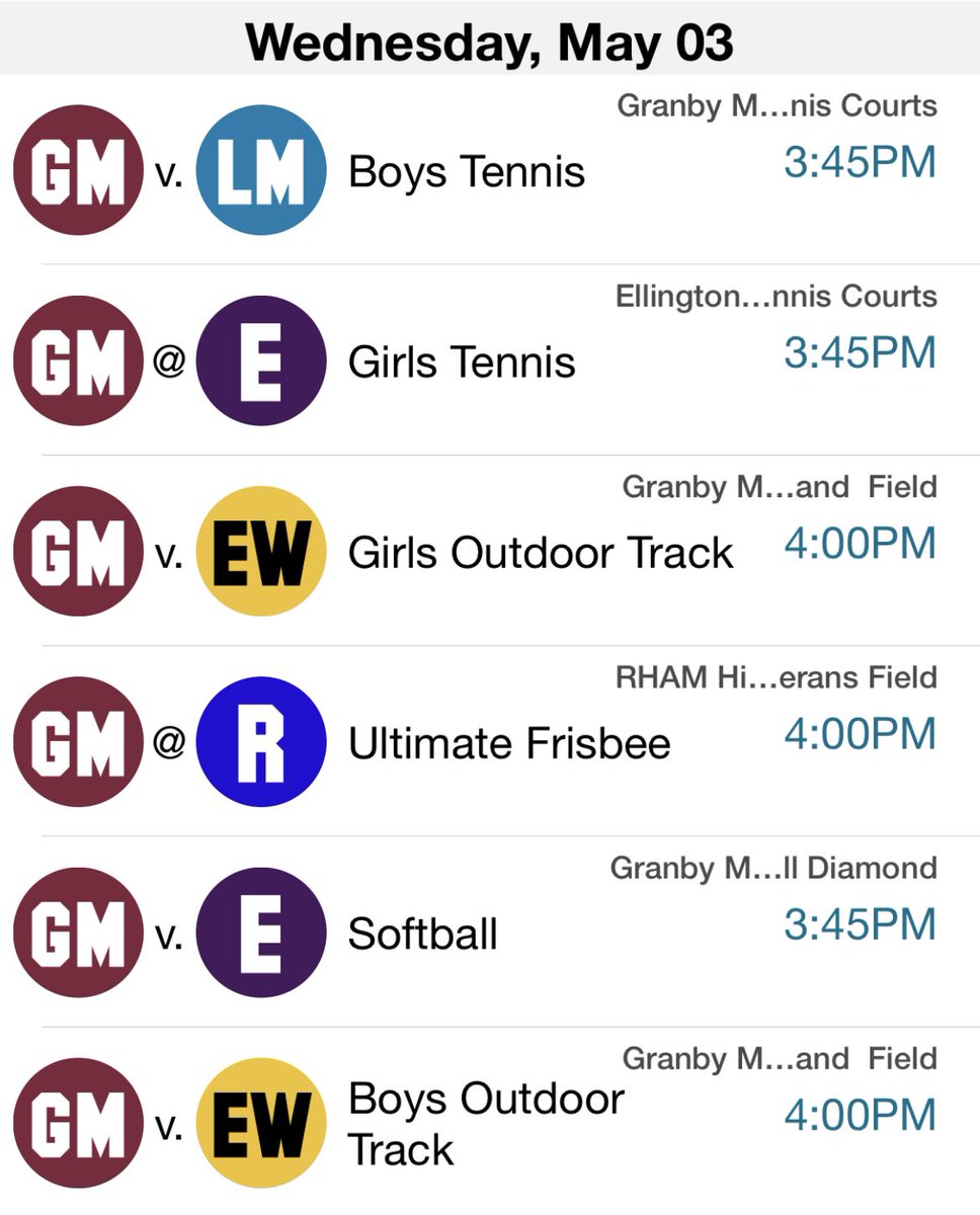 Games Today!!