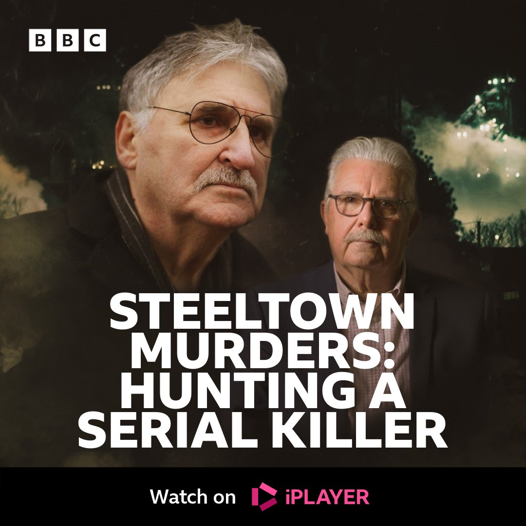 BBC Wales 🏴 (@bbcwales) on Twitter photo 🔎 In 1973, the bodies of three teenage girls were found near the steeltown of Port Talbot.
What followed was the biggest murder hunt Wales had ever seen.
🆕 Steeltown Murders: Hunting a Serial Killer
📺 Tomorrow, 9pm on BBC One Wales
▶ Watch on <a href="/BBCiPlayer/">BBC iPlayer</a> 🔎 In 1973, the bodies of three teenage girls were found near the steeltown of Port Talbot.
What followed was the biggest murder hunt Wales had ever seen.
🆕 Steeltown Murders: Hunting a Serial Killer
📺 Tomorrow, 9pm on BBC One Wales
▶ Watch on <a href="/BBCiPlayer/">BBC iPlayer</a>