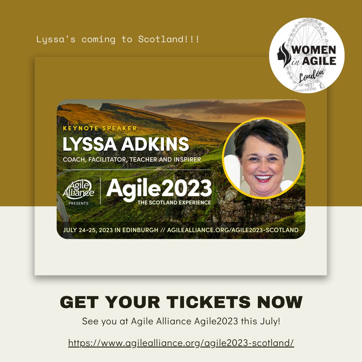 Women In Agile London tweet media