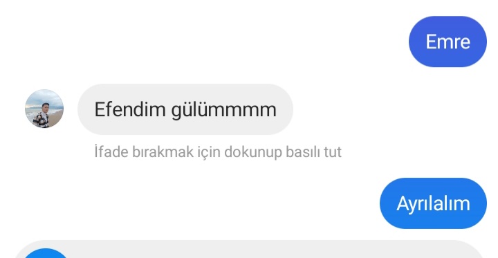 Emre üzdü