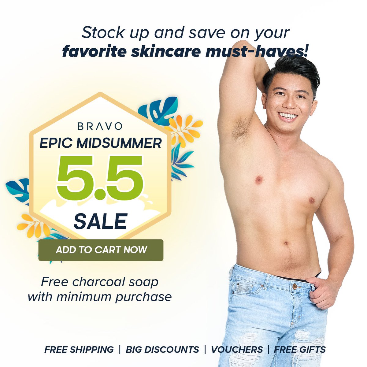Dennis_Warrior_'s tweet photo. Kilikili power! 💪🏼
Enjoy Discounts at @bravoskinph Epic Midsummer Sale!
#55sale #BravoSkin #SkinCare #MidSummer #Summer #Skin #Body https://t.co/HmnIwp5DWj