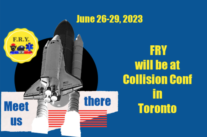 We’re delighted to announce that [startup name] is taking part in #CollisionConf this year and will be joining the startup program. Pumped to meet you there 🙌