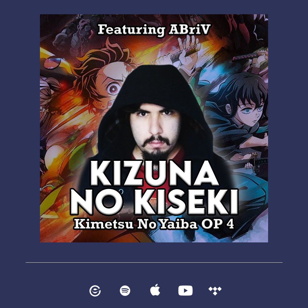 AndresAjo95's tweet photo. Mi último cover en colaboración con ABriV ya está disponible en #Spotify
Link:  https://t.co/32po4LY1hM
.

#kimetsuniyaiba #demonslayer #season4 #kizunanokizeki #anisinger #anison #cover #version #anime #animemusic https://t.co/QYgazLJ92f