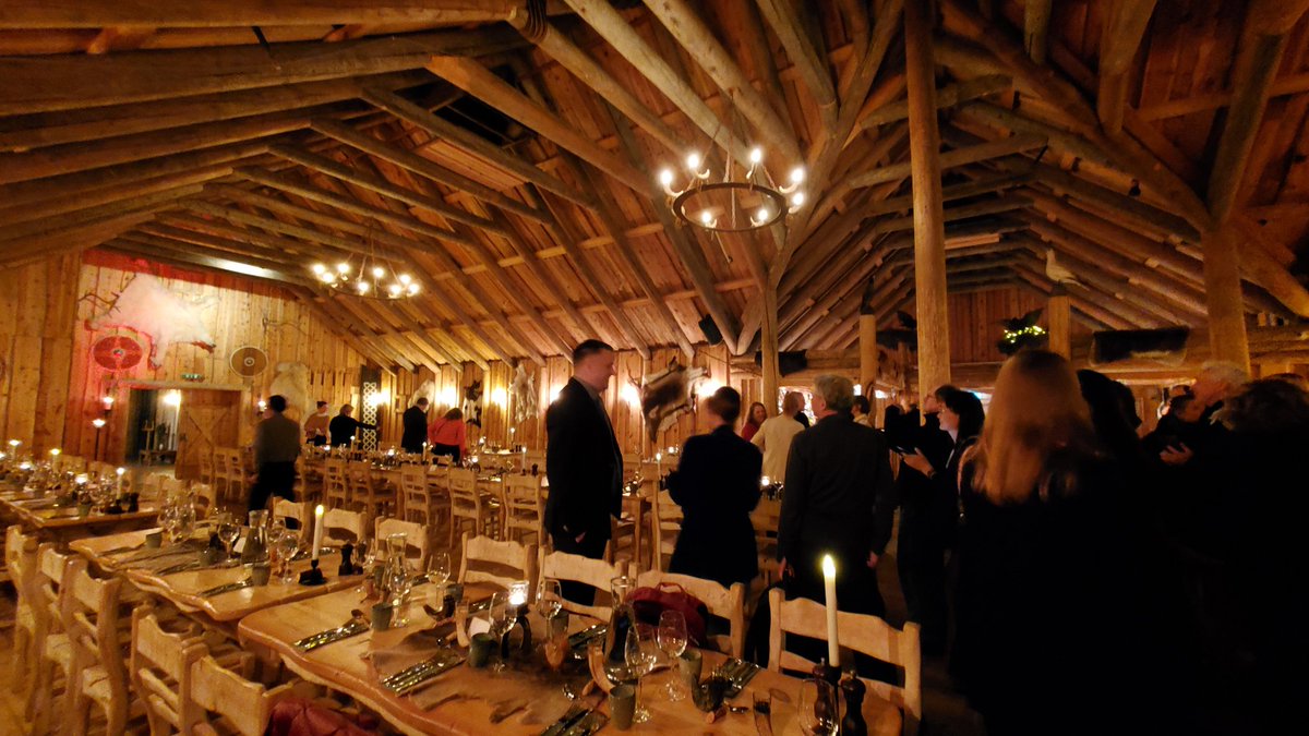 swilk033's tweet photo. Wrapped up the #ISSPGM23 today with the @ISSP_survey group. Went for a lovely Viking house dinner from #reykjavik last night to celebrate. https://t.co/6AmNQtXL3R