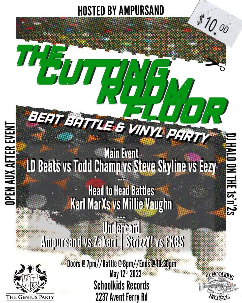 I heard someone wants some smoke and that’s exactly what {Karl Marx} is about to get! 

in the famous words of Beyonce… you must not know bout meeeee!!! Erase the rest of the lyrics but you know WTF I mean‼️ 🤣

#CuttingRoomFloor #BeatBattle #VinylParty