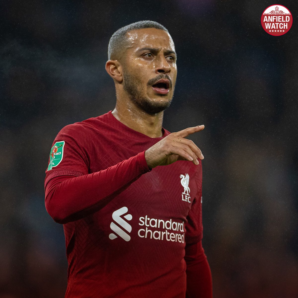 AnfieldWatch's tweet image. Thiago Alcantara: keep or sell? 🤔