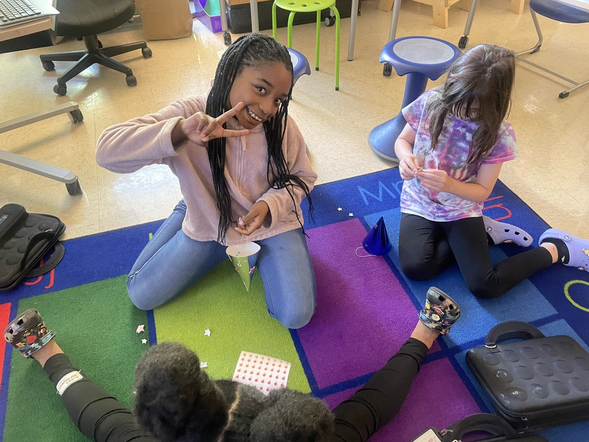 Tomorrow is our first day of State Testing! To get us ready, our reading coach, Mrs. Bailey, read Big Test Jitters and we made thinking caps.  <a href="/ebenezer_avenue/">ebenezer_avenue</a> <a href="/RockHillSchools/">Rock Hill Schools</a> <a href="/KasieBailey/">Kasie Bailey</a>