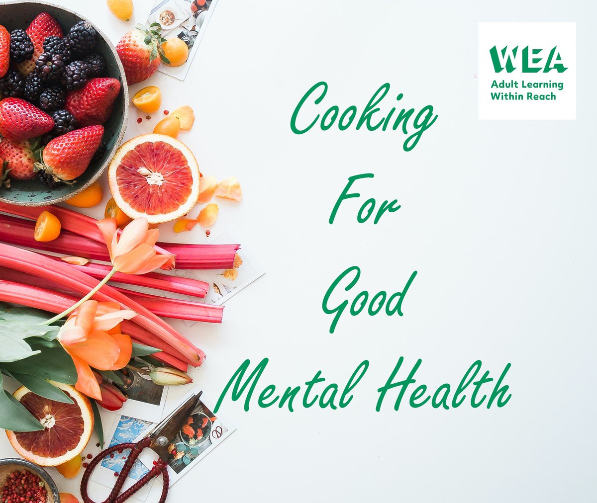 #WorcesterHour My next online cookery course starts on Friday and just few places left. #onlinecooking #mentalhealth #wellbeing 
wea.org.uk/courses/skills…