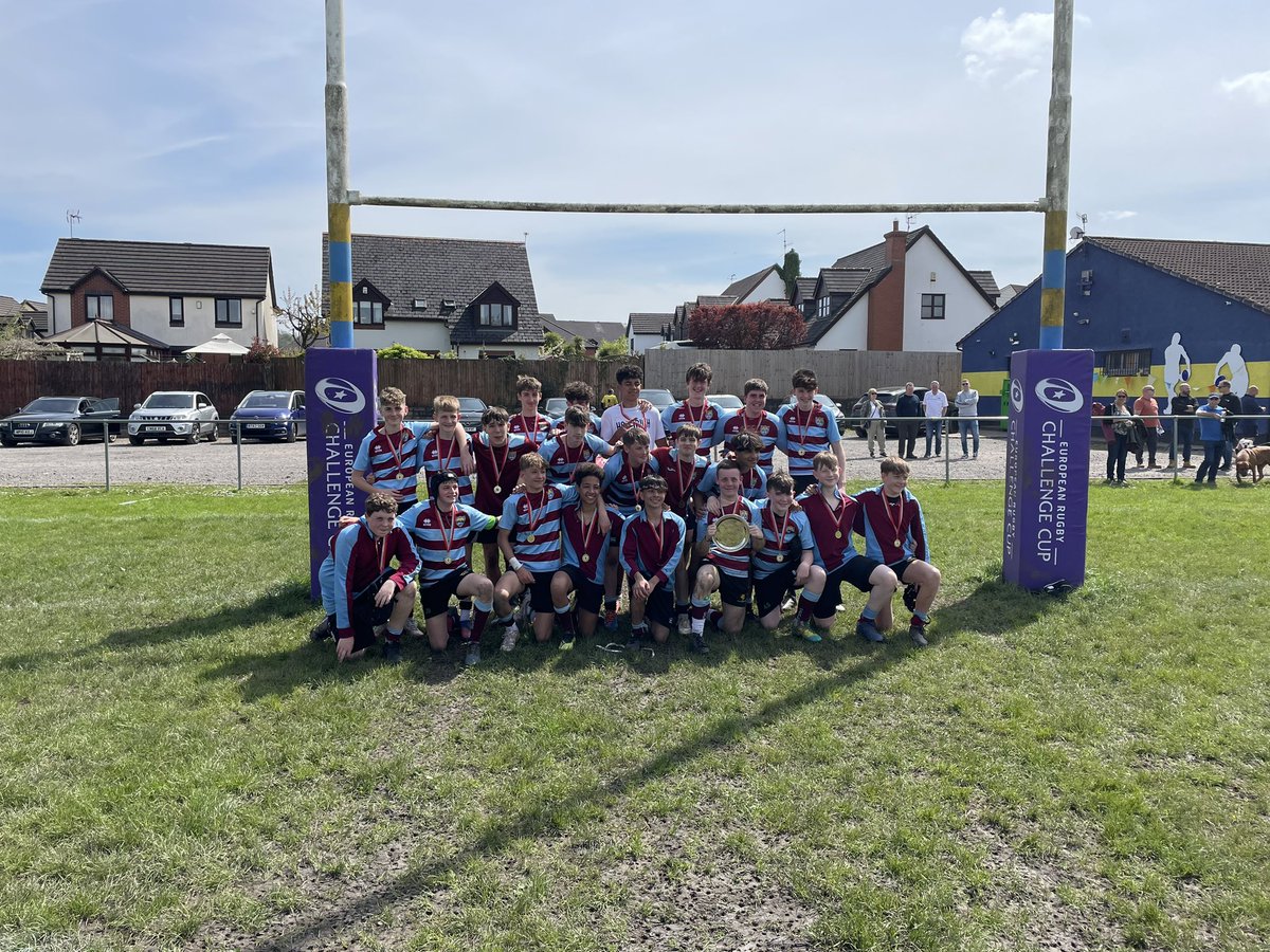 Congratulations Year 9 Rugby @NPTSchoolsCup Plate Winners v A very good @AG_GwentIsCoed #ProgressMade #MaximisingPotential