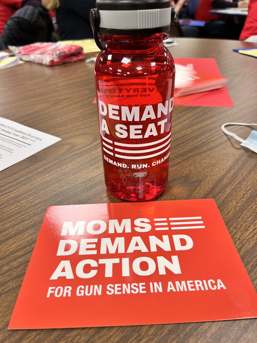 So glad to support advocacy day with New Hampshire @MomsDemand Volunteers. 
I demanded. I ran. I won. I’ll keep championing smart gun laws. 
#MomsAreEverywhere
#NHMomsDemand
#NHPolitics 
@StudentsDemand @shannonrwatts