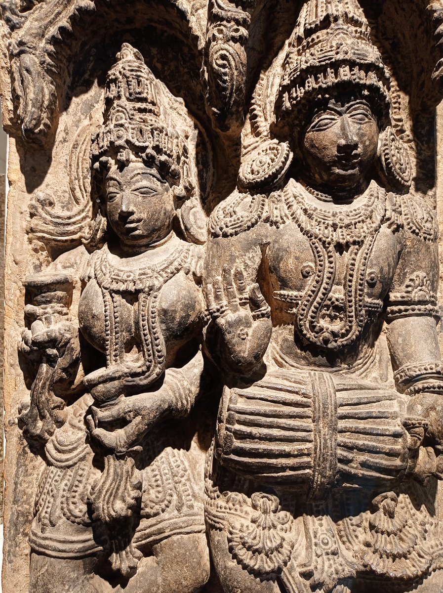 Musicians 

12th Century A.D (900 Years Old )

Hoysala Dynasty 

Halebidu , Karnataka

National Museum Delhi