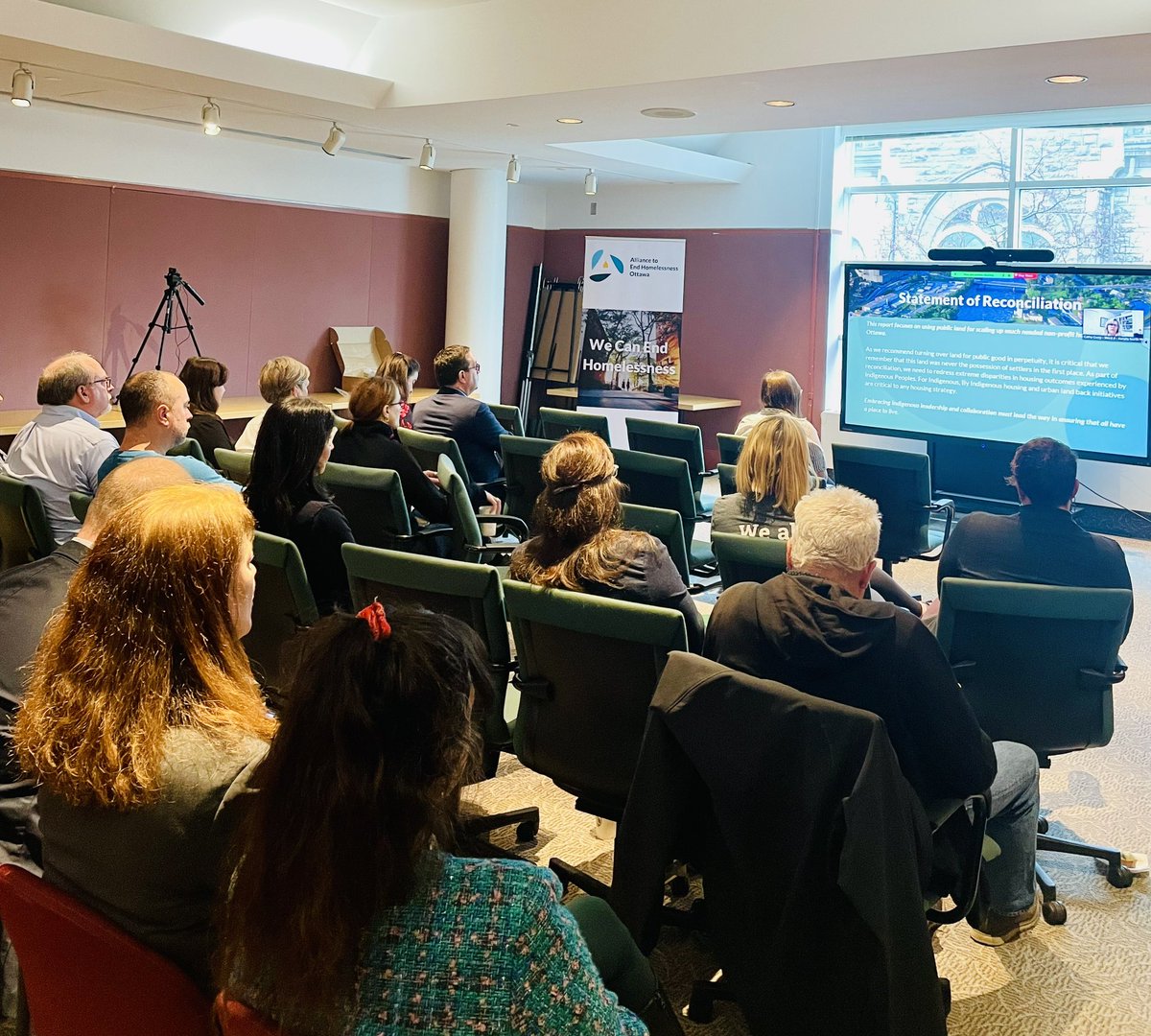 OttawaAlliance's tweet photo. This morning, ATEHO’s Executive Director @BurkholderK and @CWhitzman present the Our City Starts With Home: Scaling Up Non-Profit Housing in Ottawa Report at Planning and Housing Committee.
🔗 Watch the live stream https://t.co/V2ZAvF90VD. #WeCanBuild #StartsWithHome https://t.co/quMdHBlYpz