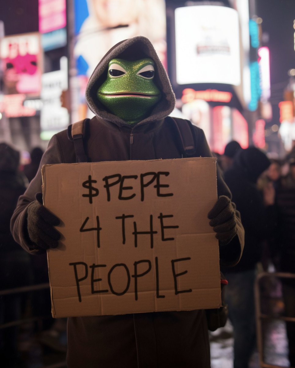 GM all! 🐸 A revolution is happening, be a part of it $Pepe