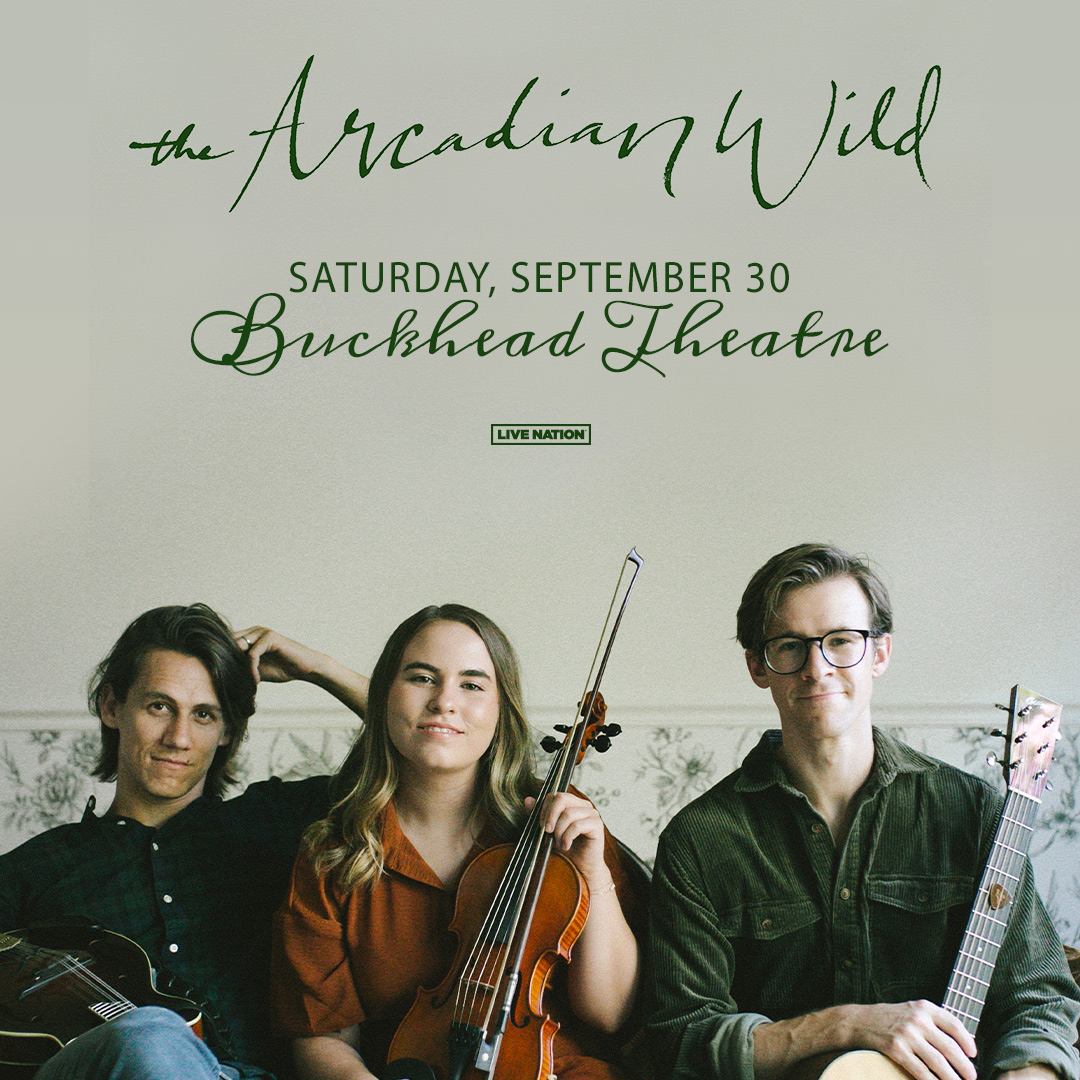 ✨ JUST ANNOUNCED! ✨ Nashville based indie folk group @TheArcadianWild is at #Buckheadtheatre on September 30! 🎫 Presale: Thur (5/4) at 10am (code: ICONIC) 🎫 Public on sale: Fri (5/5) at 10am 👉: bit.ly/3AOwtB8