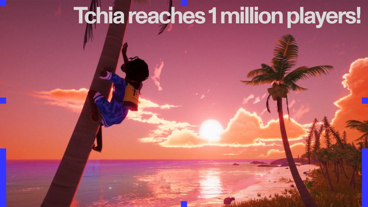 One million players have soul jumped, played ukelele, and explored the island locales of Tchia! ✨🏝️

A huge congratulations to <a href="/awaceb/">Tchia (Awaceb) 🌴🦜🌸</a> -- we're so proud!

Oléti! Thank YOU to everyone who's played!