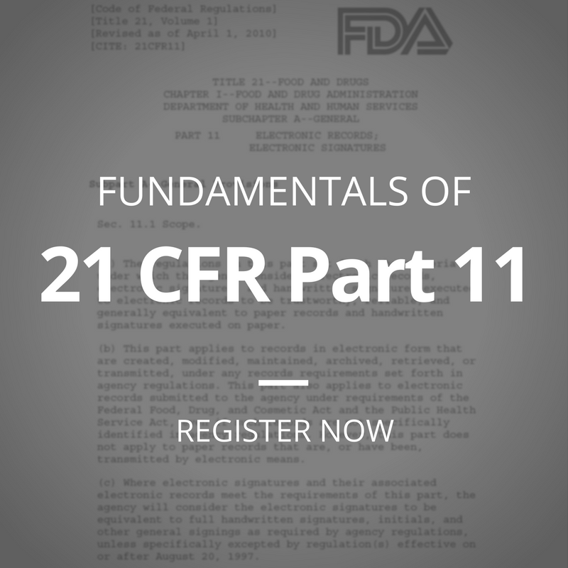 Val_Center's tweet photo. Free Webinar May 10: Part 11 topics including 21 CFR Part 11 history, requirements for electronic records, electronic signatures, and open systems, launching a Part 11 initiative, and recent FDA Warning Letters for electronic record issues https://t.co/wR60V5sJoR https://t.co/jr84r7que7
